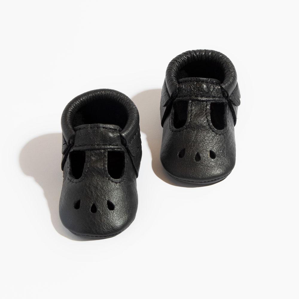 Ebony Mary Jane Baby Shoe Mary Jane by Freshly Picked – Don't Panic Shoes