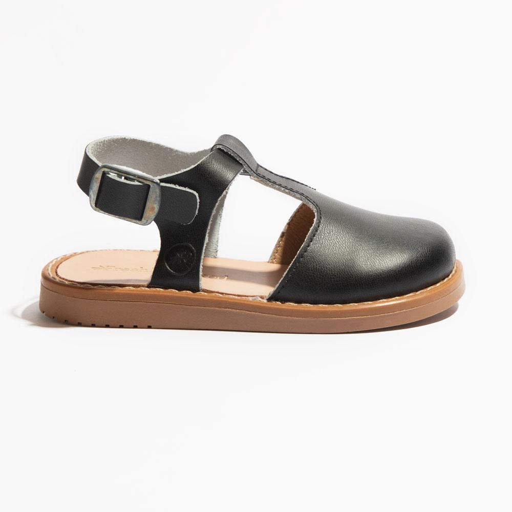 Ebony Newport Clog Newport Sandal by Freshly Picked – Don't Panic Shoes
