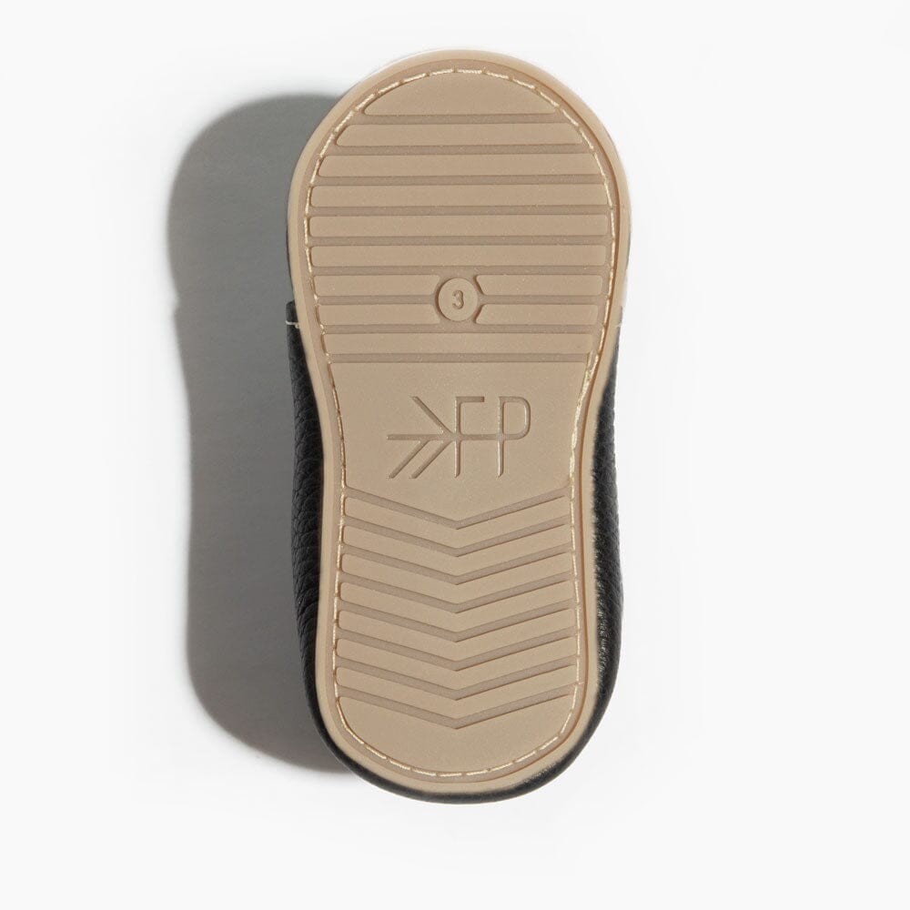 Ebony Oxford Baby Shoe Oxford by Freshly Picked – Don't Panic Shoes