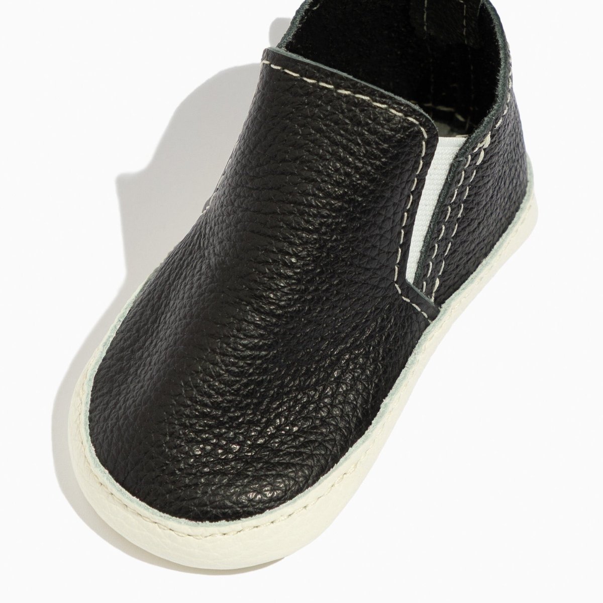 Ebony Slip On Baby Shoe Slip On by Freshly Picked – Don't Panic Shoes