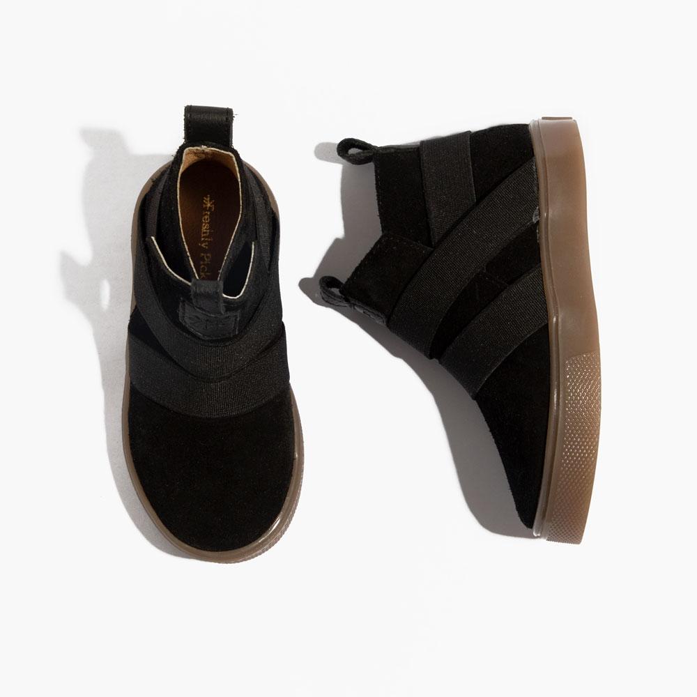 Ebony Suede Oakland Sneaker Oakland Sneaker by Freshly Picked – Don't Panic Shoes