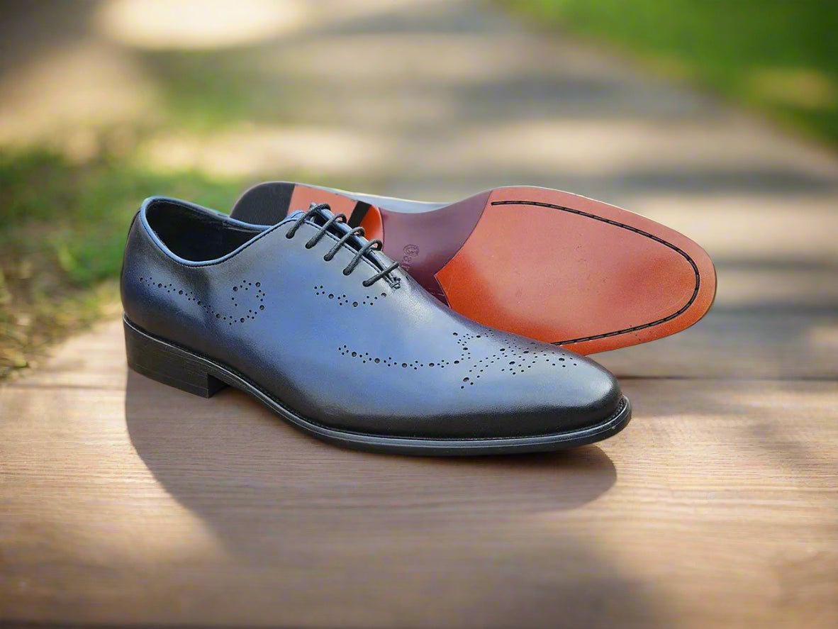 Elegant Classic Whole Cut Oxford Medallions Ks886 - 731 Shoes by Carrucci Shoes – Don't Panic Shoes