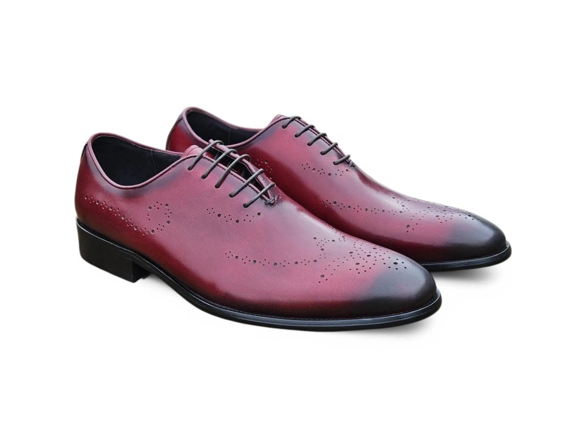 Elegant Classic Whole Cut Oxford Medallions Ks886 - 731 Shoes by Carrucci Shoes – Don't Panic Shoes