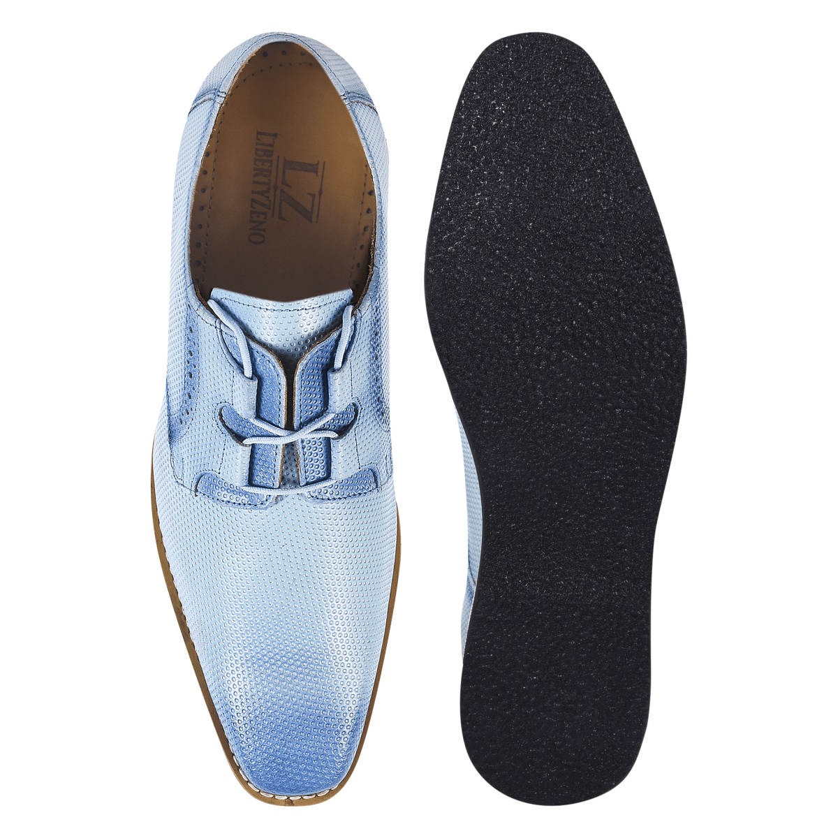 Eric Genuine Leather Oxford Style Lace - Up Dress Shoes For Men Shoes by Libertyzeno – Don't Panic Shoes