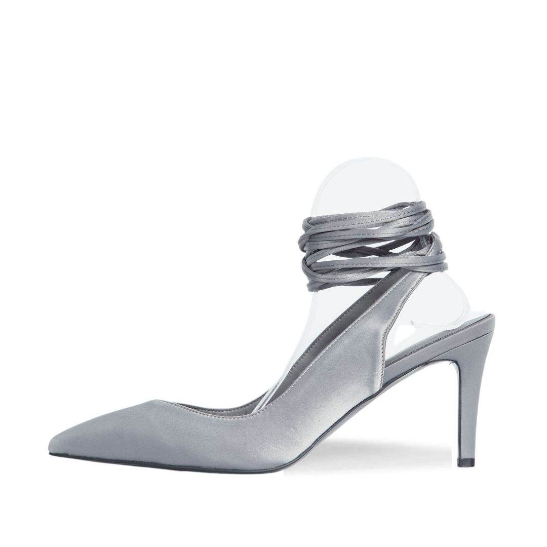Estelle Silver Shoes by Vaila Shoes – Don't Panic Shoes