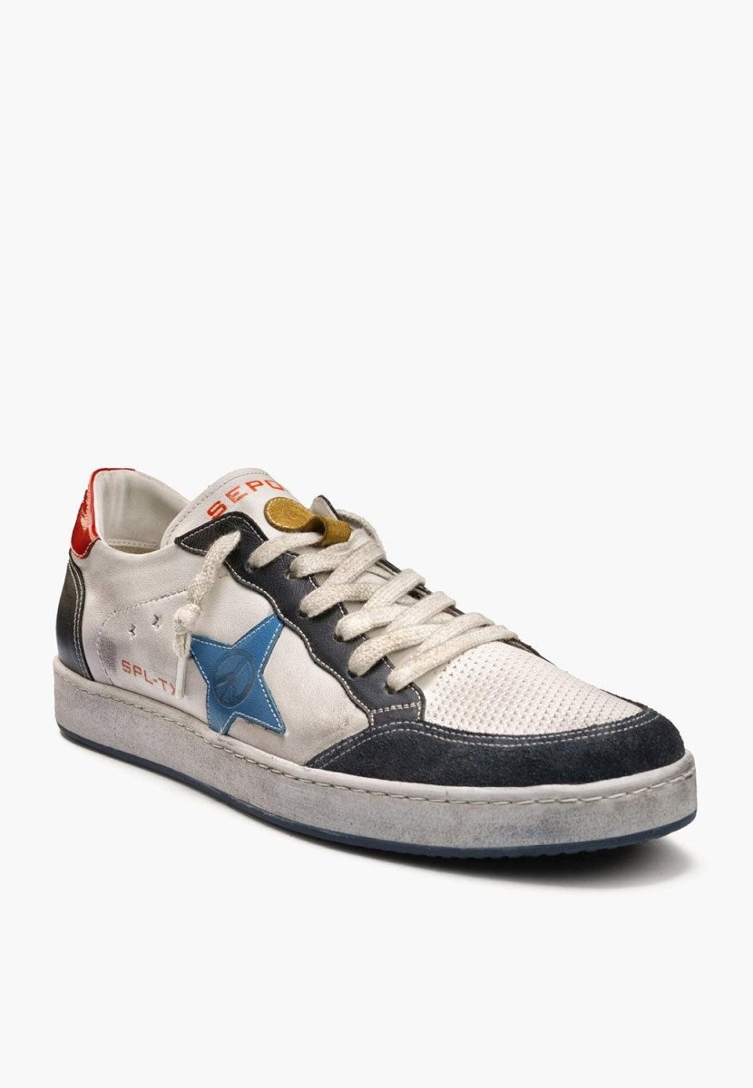 Estrella Distressed Sneaker Americana Multi Color Casual MEN SHOES by Sepol Shoes – Don't Panic Shoes