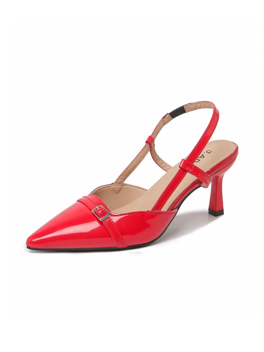 Felicity | Red Heels by J.Adams – Don't Panic Shoes