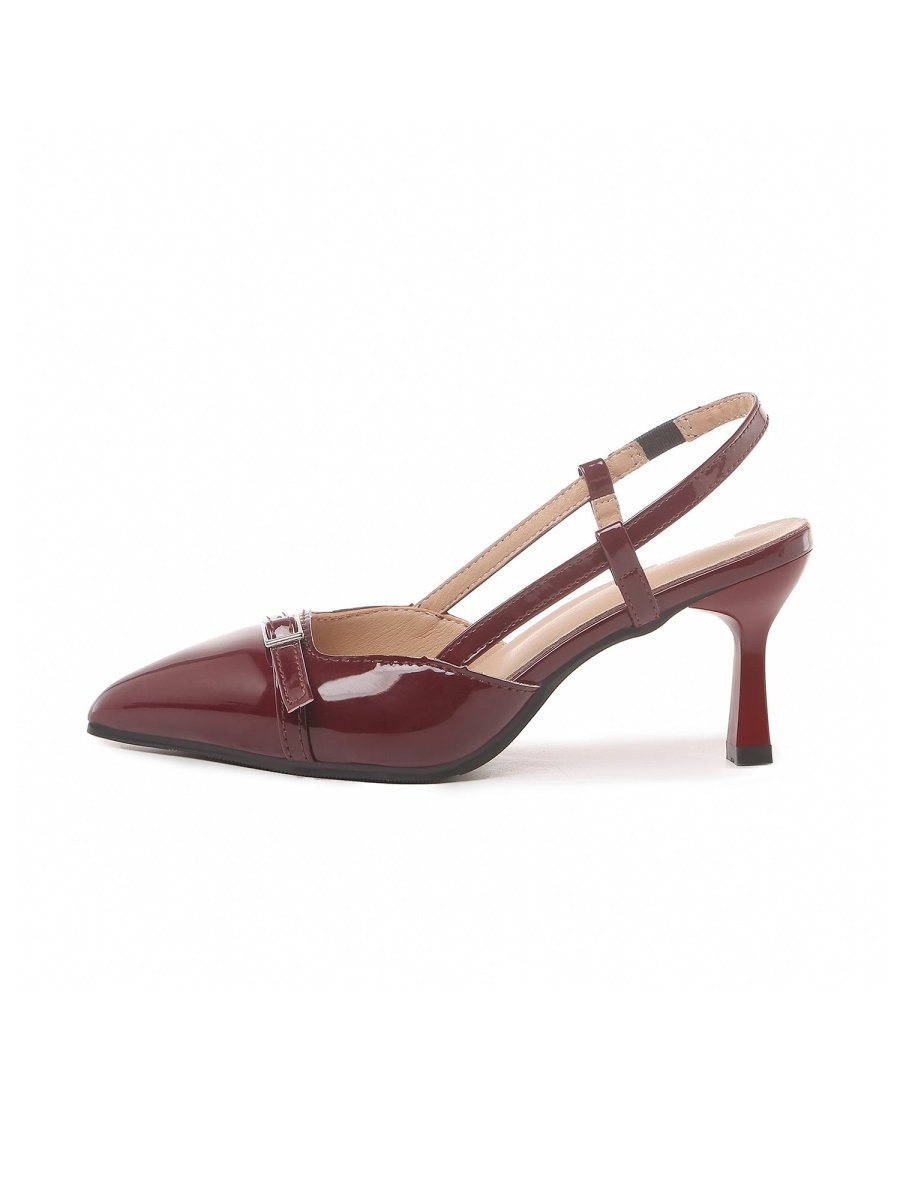 Felicity | Wine Heels by J.Adams – Don't Panic Shoes