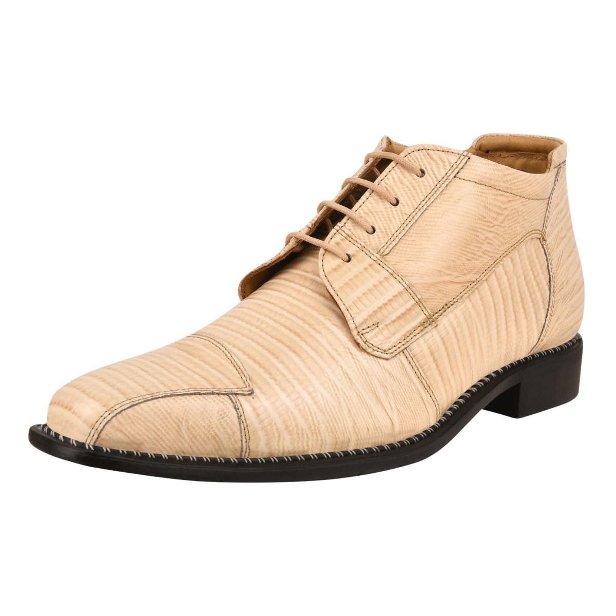 Foxx Leather Lace - Up Boots Boots by Libertyzeno – Don't Panic Shoes