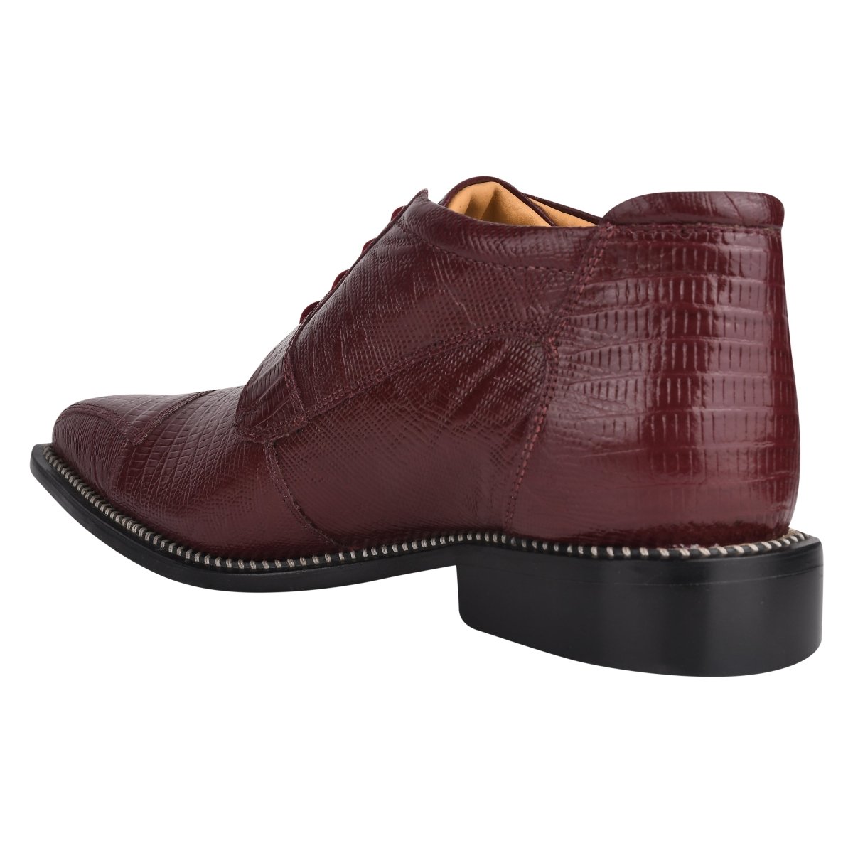 Foxx Leather Lace - Up Boots Boots by Libertyzeno – Don't Panic Shoes