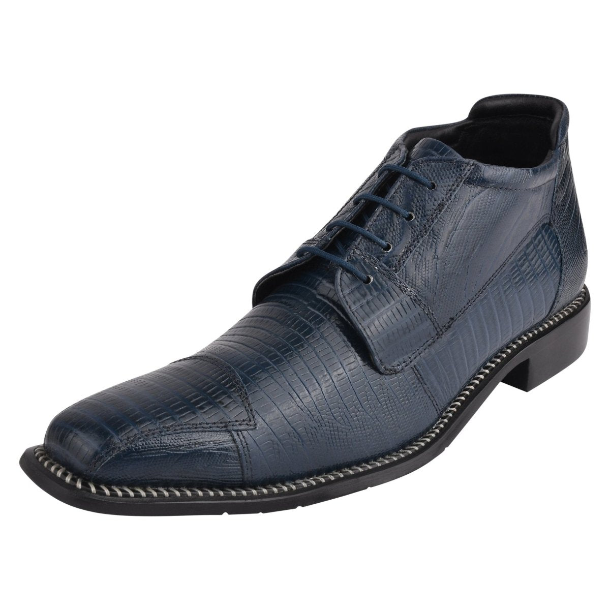 Foxx Leather Lace - Up Boots Boots by Libertyzeno – Don't Panic Shoes