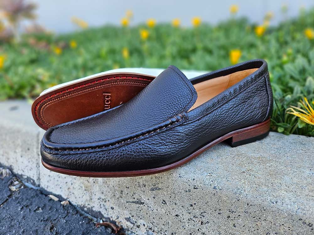 Francis Timeless Slip On Loafer Luxury Leather Kl201 - 02 Shoes by Carrucci Shoes – Don't Panic Shoes