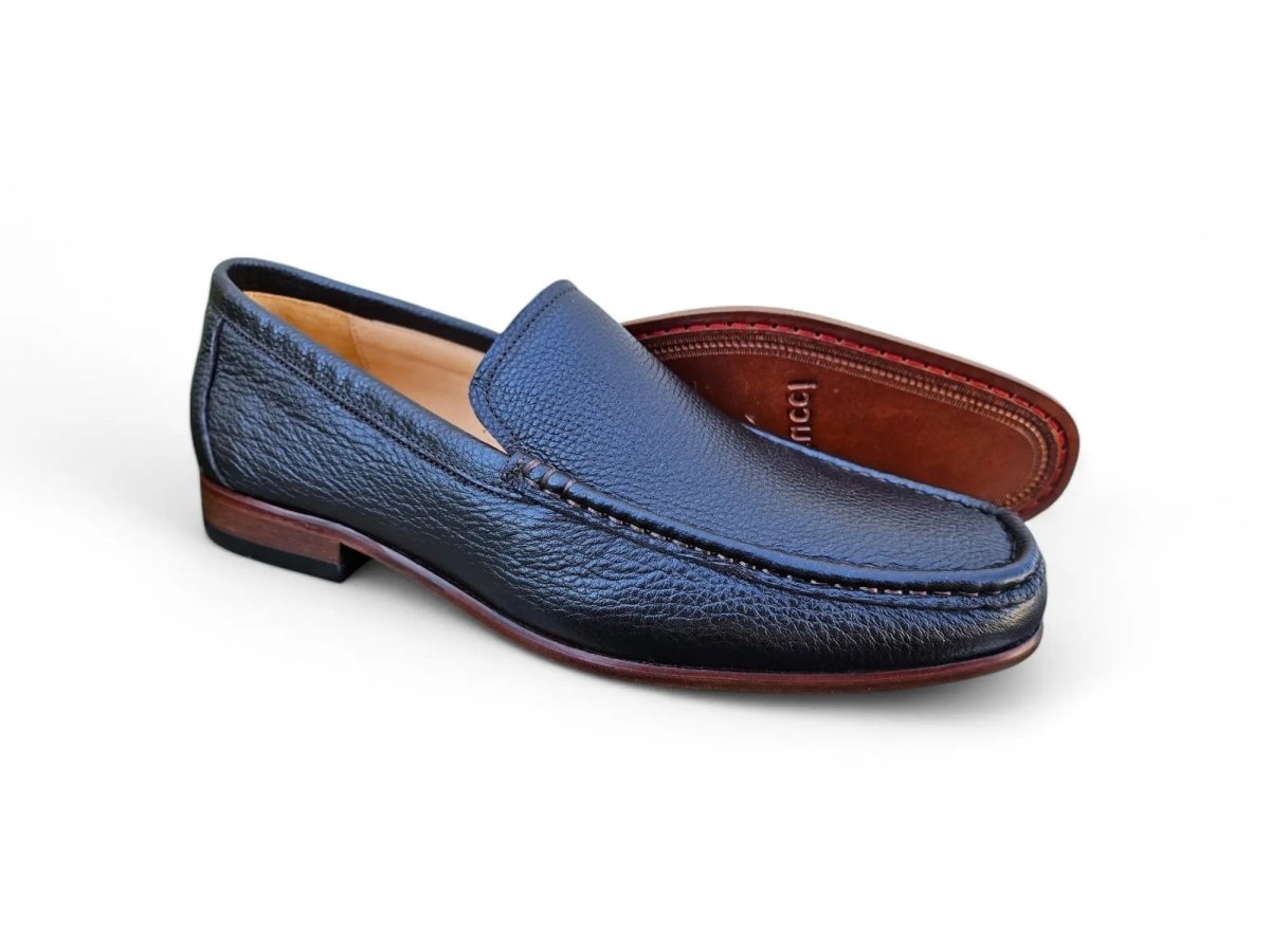Francis Timeless Slip On Loafer Luxury Leather Kl201 - 02 Shoes by Carrucci Shoes – Don't Panic Shoes