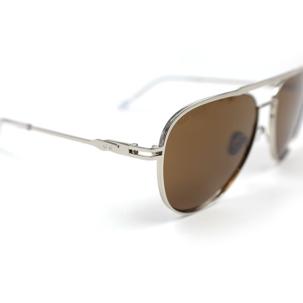 Garrick Stainless Steel And Acetate Polarized Sunglasses by Out East Eyewear – Don't Panic Shoes