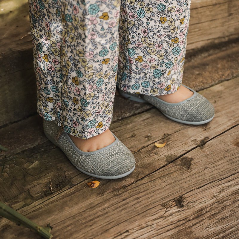 Gia Blue Adjustable Velcro Non Slip Rubber Sole Cushion fashion by Childrenchic – Don't Panic Shoes