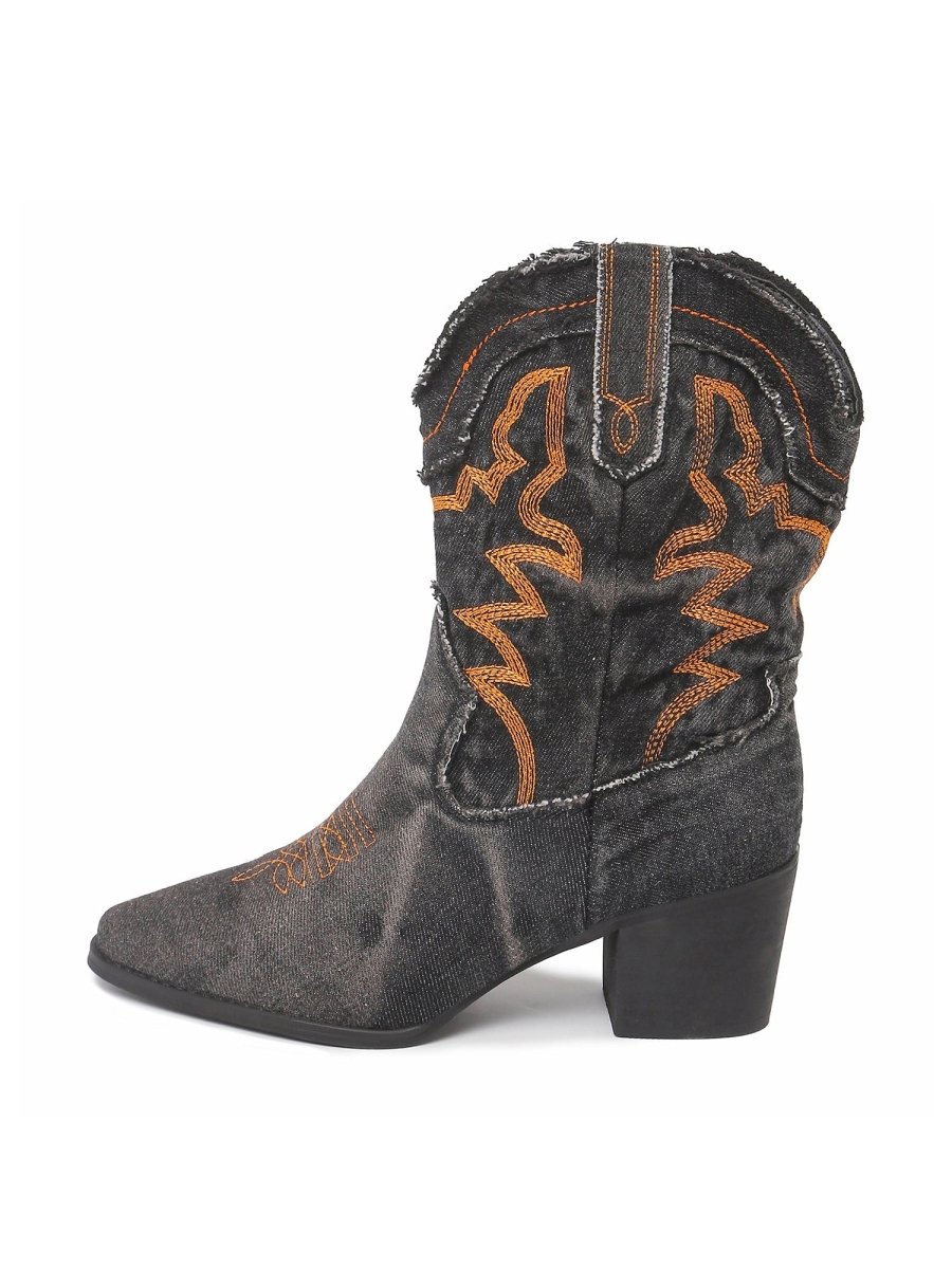 Giddyup | Black Boots by J.Adams – Don't Panic Shoes