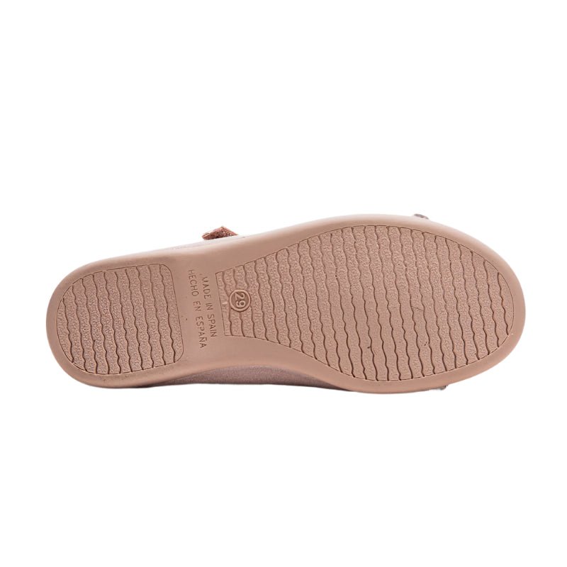 Giselle Rose Adjustable Velcro Non Slip Rubber Sole core by Childrenchic – Don't Panic Shoes