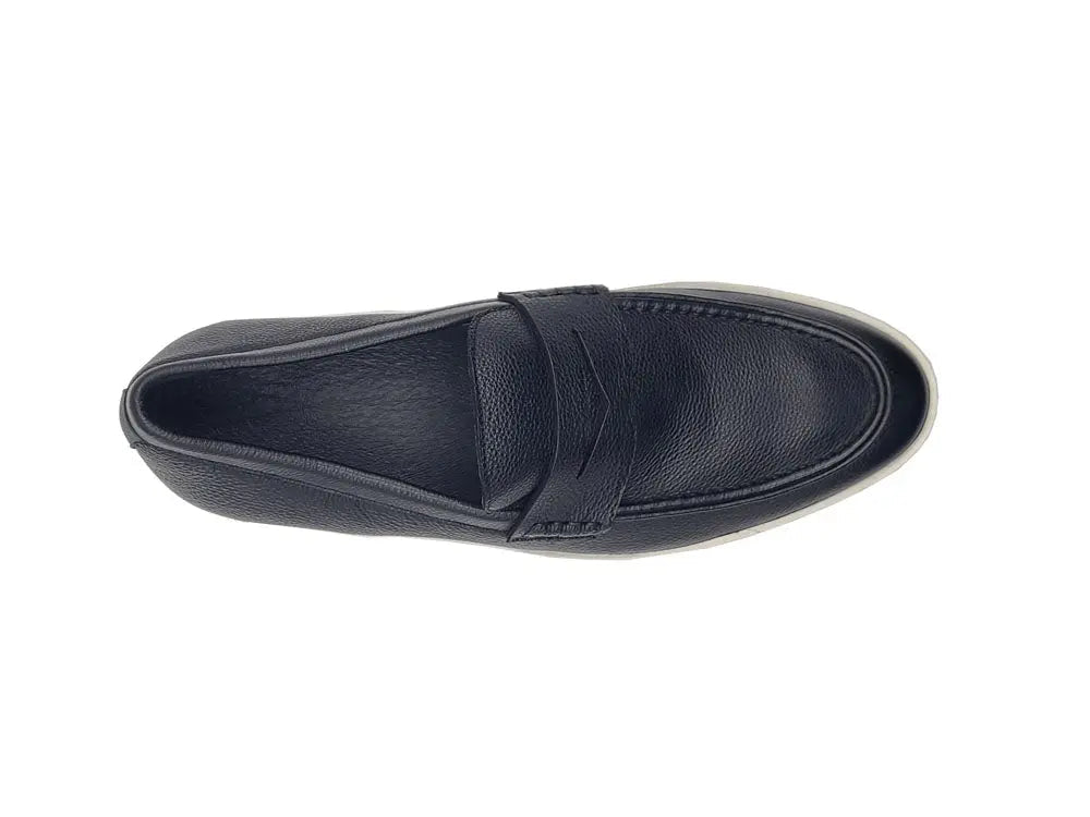 Gorgeous Patina Burnished Penny Loafer Sneaker Calf Leather Ks529 - 15 Shoes by Carrucci Shoes – Don't Panic Shoes