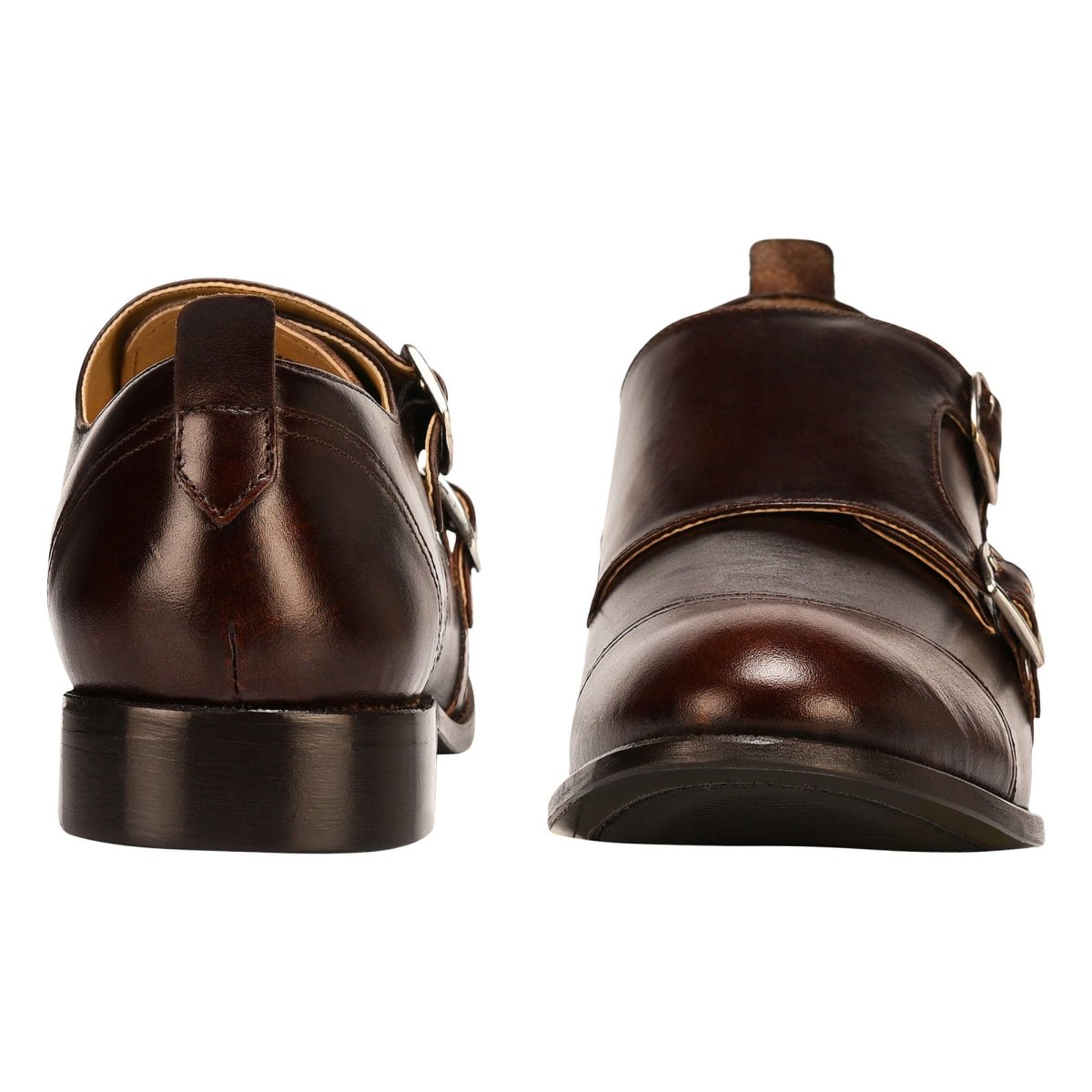 Gosling Leather Oxford Style Double Buckle Monk Straps Shoes For Men Shoes by Libertyzeno – Don't Panic Shoes