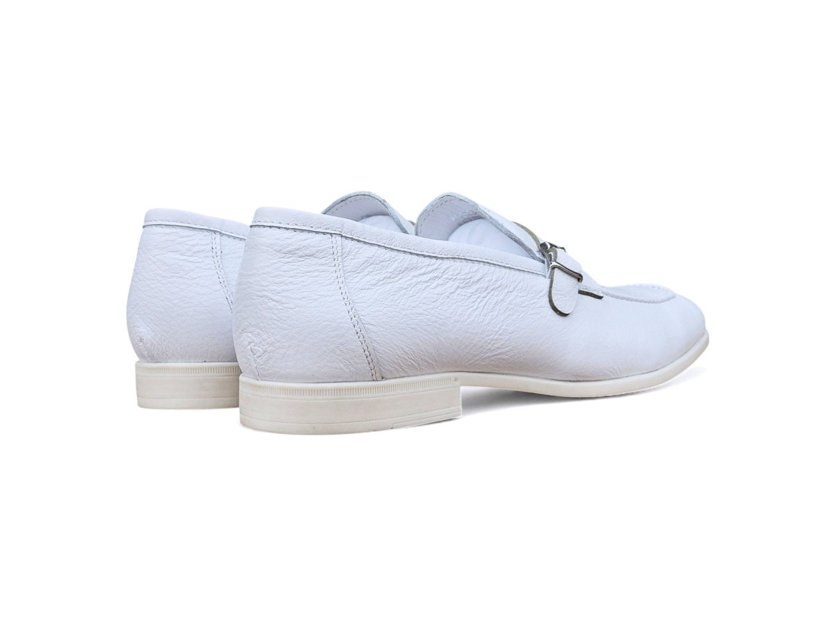 Grant Buckle Loafer Men’S Full Grain Leather Ks223 - 06 Shoes by Carrucci Shoes – Don't Panic Shoes