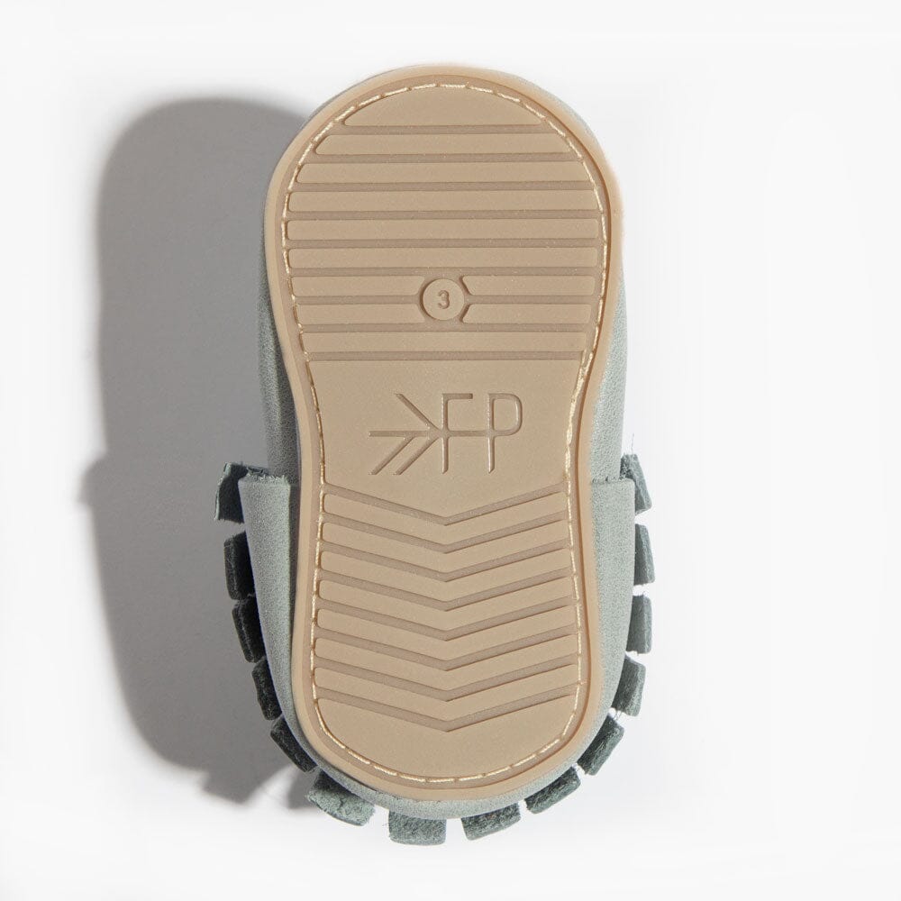 Greatest Snow On Earth Moccasin Baby Shoe Moccasin by Freshly Picked – Don't Panic Shoes