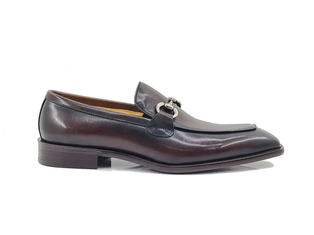 Gucci HorSebit Loafer Men’s Burnished Calfskin Ks509 - 28 Shoes by Carrucci Shoes – Don't Panic Shoes