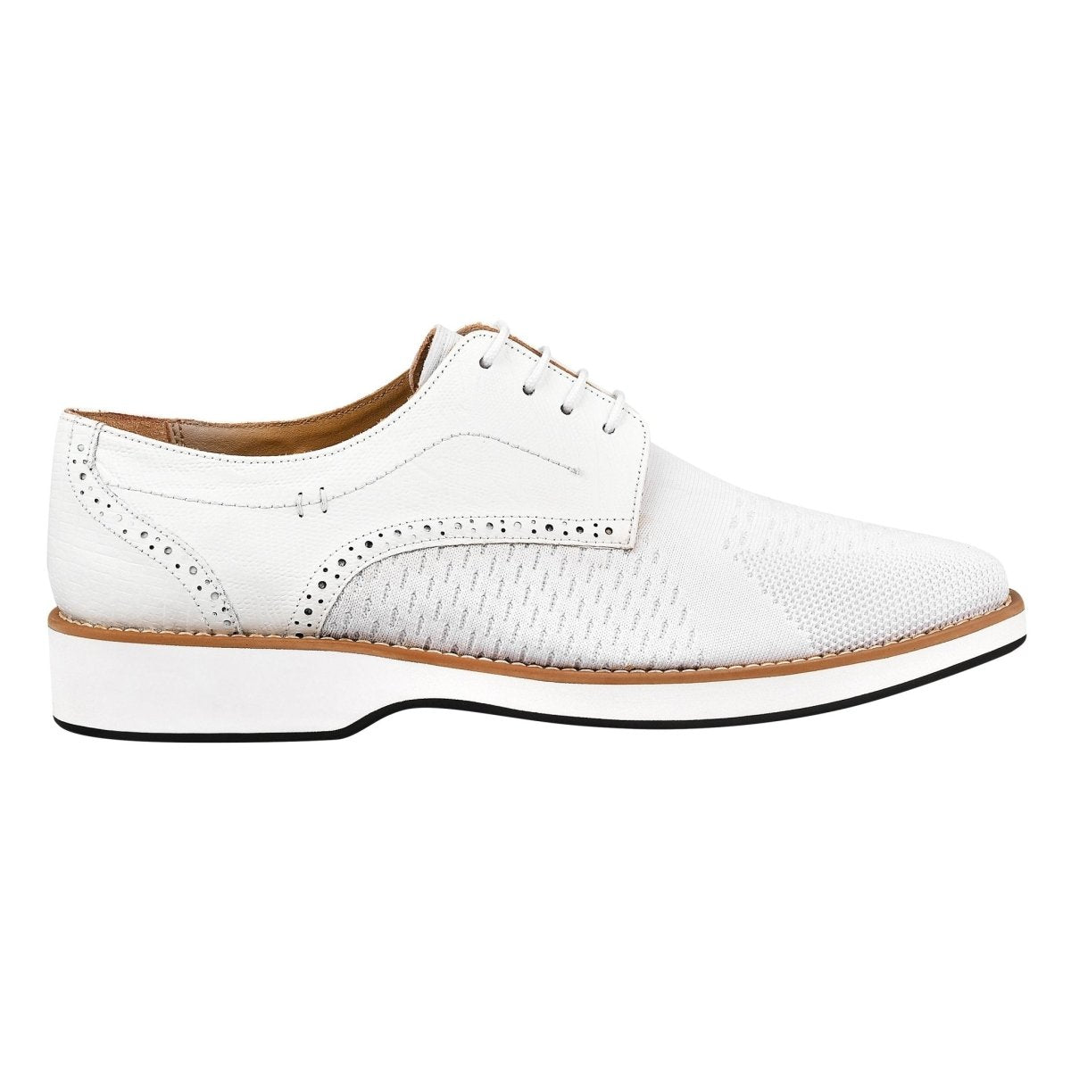 Gutta Lizard Print Leather Textile Casual Sneakers Shoes by Libertyzeno – Don't Panic Shoes