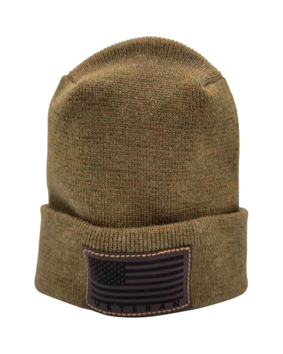 H - Stitch Beanie Veteran Tribute Knit Cap For Veterans Beanie by Haakwear Usa – Don't Panic Shoes