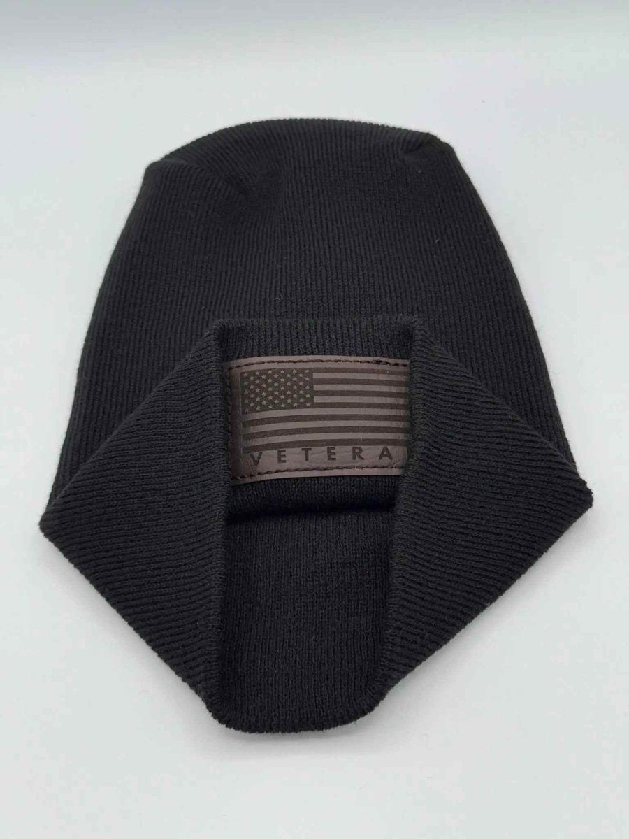 H - Stitch Beanie Veteran Tribute Knit Cap For Veterans Beanie by Haakwear Usa – Don't Panic Shoes