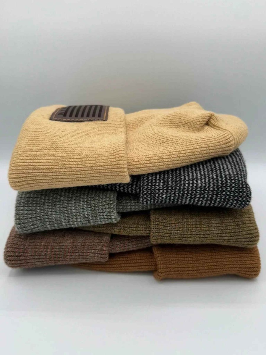 H - Stitch Beanie Veteran Tribute Knit Cap For Veterans Beanie by Haakwear Usa – Don't Panic Shoes