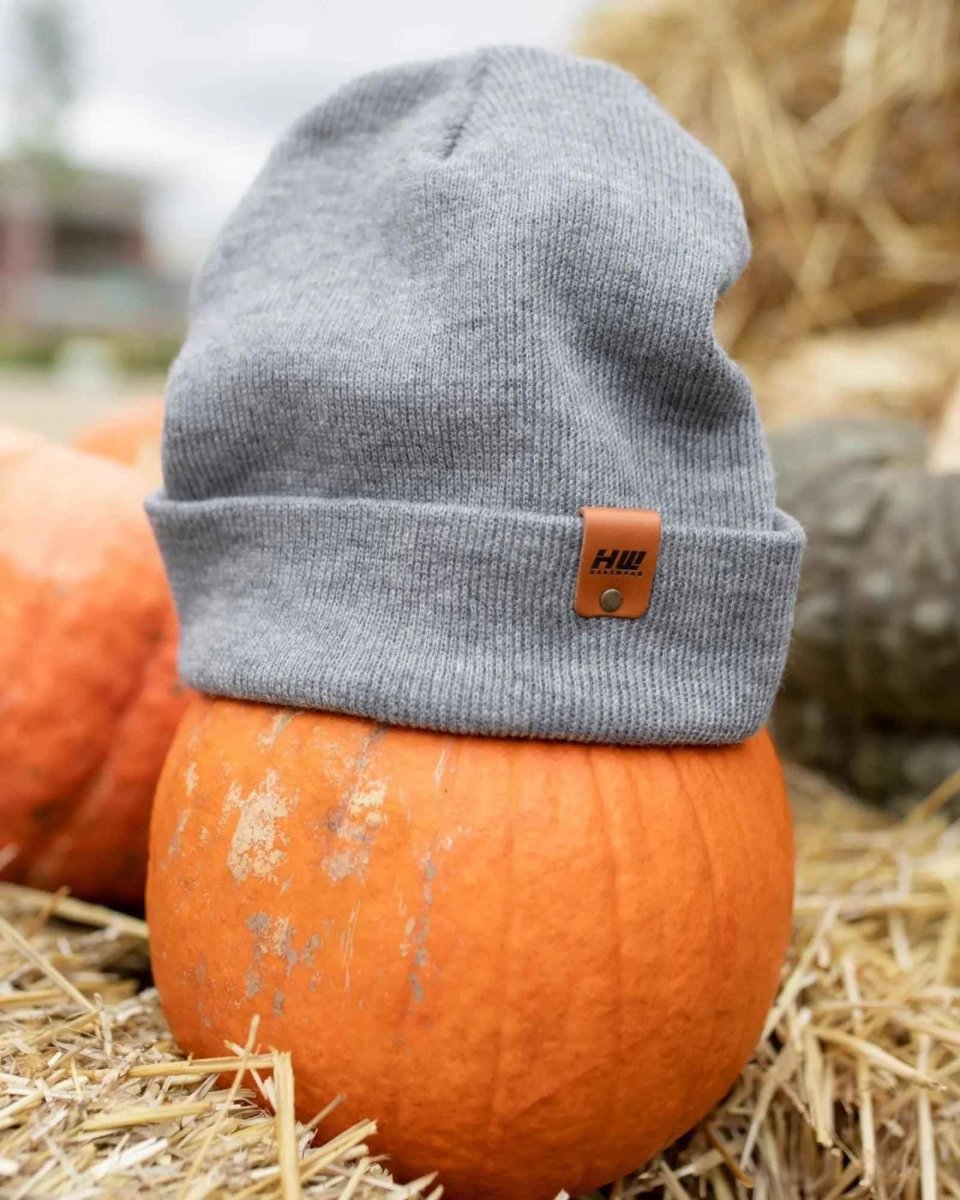 Haakwear Classic Cuffed Knit Beanie Made In Usa Koala Gray Beanie by Haakwear Usa – Don't Panic Shoes