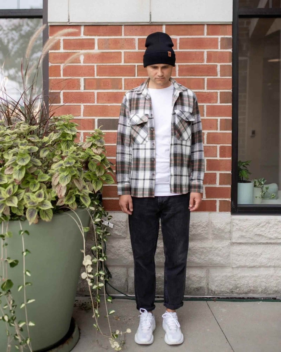 Haakwear Classic Cuffed Knit Beanie Midnight Black Beanie by Haakwear Usa – Don't Panic Shoes