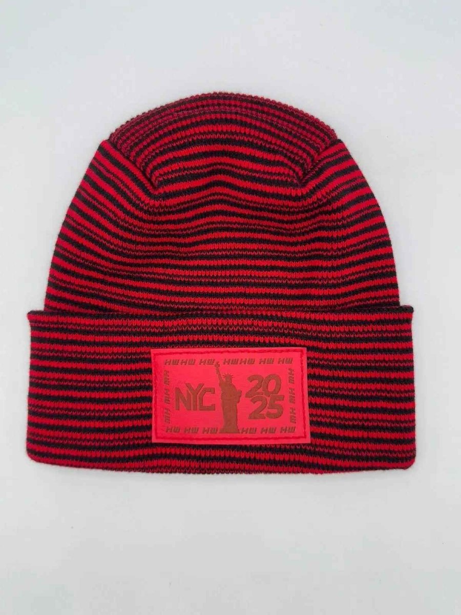 Haakwear H - Stitch Contrast Cuffed Beanie Made In Usa Beanie by Haakwear Usa – Don't Panic Shoes