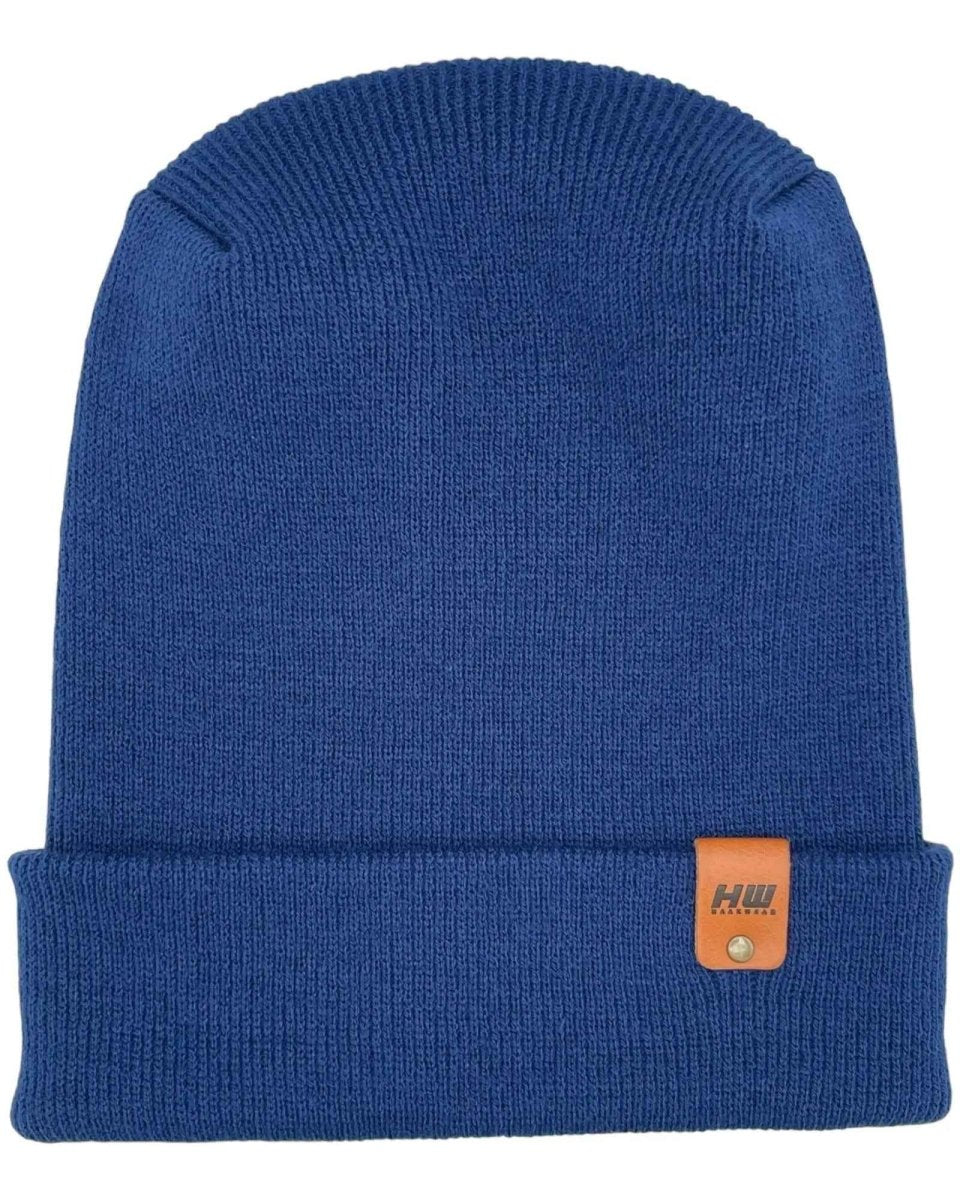 Haakwear H - Stitch Cuffed Beanie Made In Usa Patented 12290131 Beanie by Haakwear Usa – Don't Panic Shoes