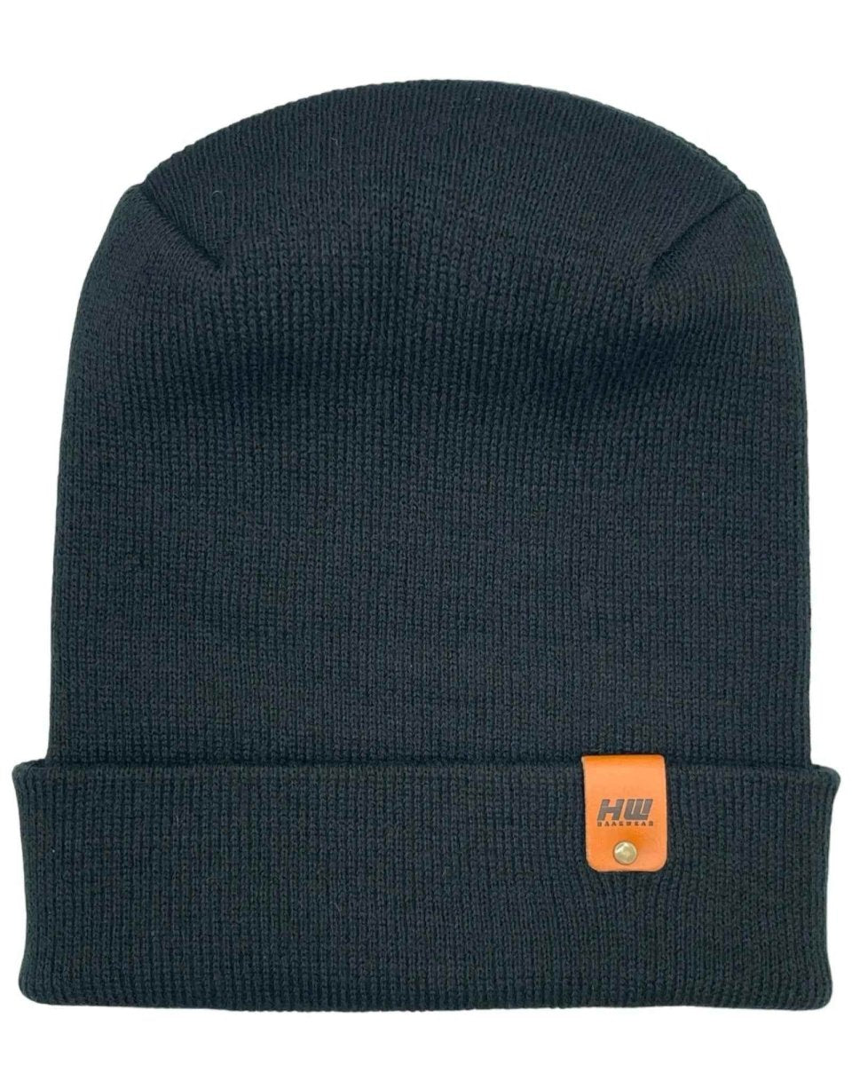 Haakwear H - Stitch Cuffed Beanie Made In Usa Patented 12290131 Beanie by Haakwear Usa – Don't Panic Shoes