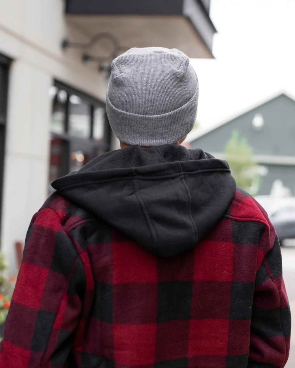 Haakwear H - Stitch Cuffed Beanie Patent Pending Koala Gray Beanie by Haakwear Usa – Don't Panic Shoes