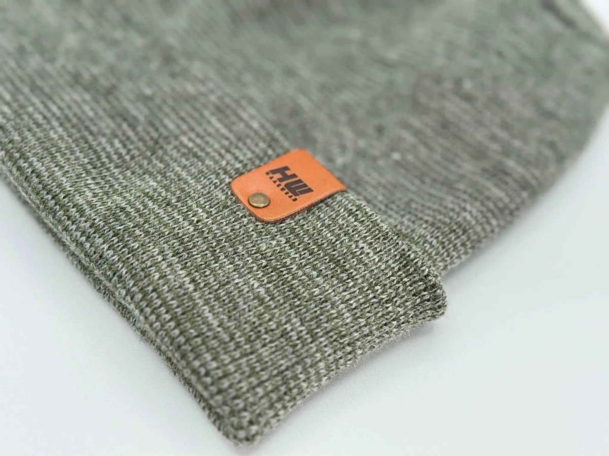 Haakwear H Stitch Fusion Beanie Made In Usa Knit Cap Beanie by Haakwear Usa – Don't Panic Shoes