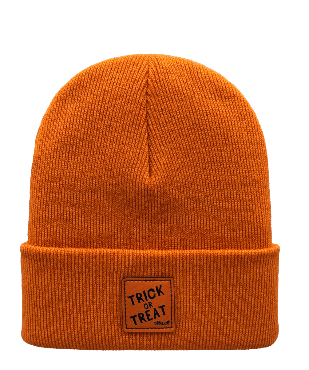Haakwear Halloween Trick Or Treat Beanie Exclusive Beanie by Haakwear Usa – Don't Panic Shoes