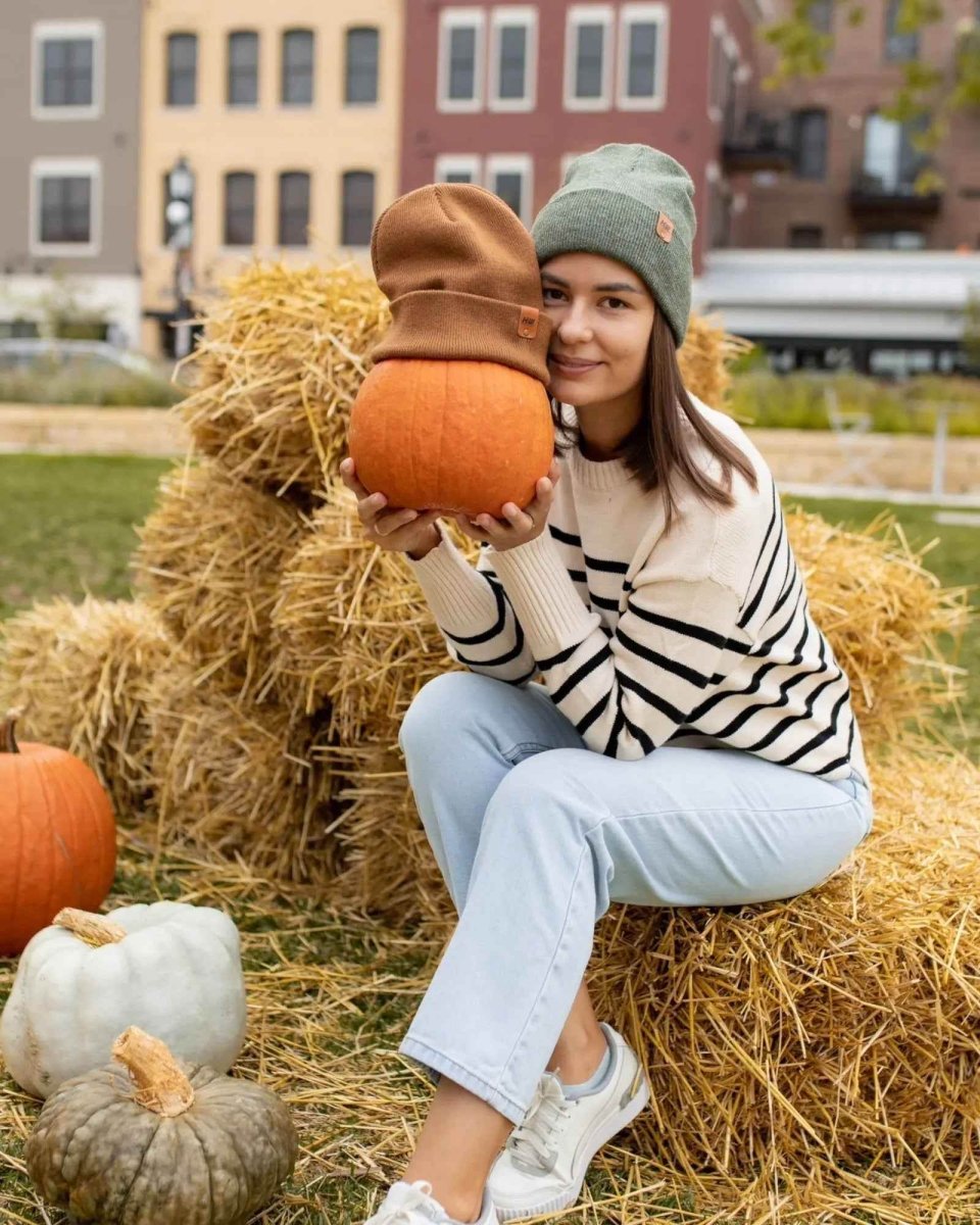 Haakwear Knit Cuffed Classic Beanie Forest Green American Made Beanie by Haakwear Usa – Don't Panic Shoes