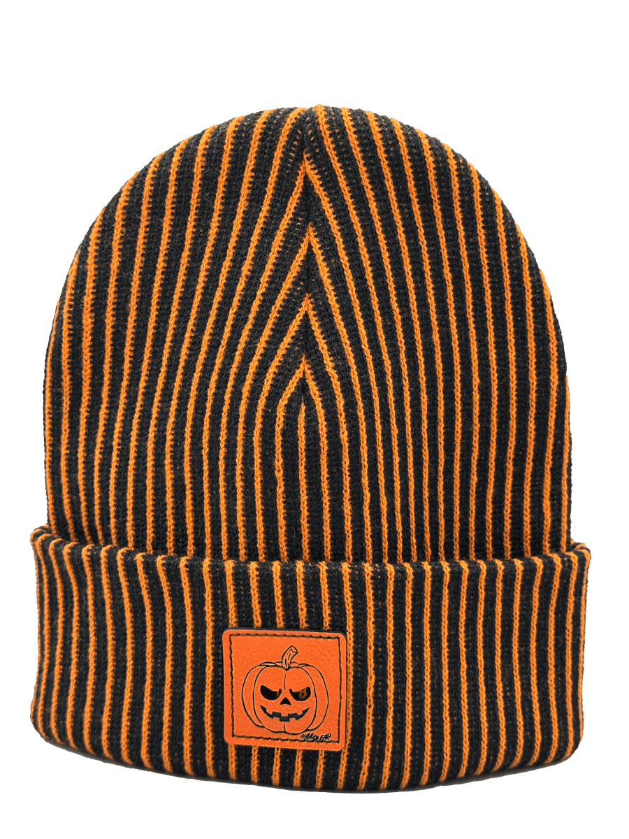 Haakwear Striped Pumpkin Beanie Exclusive Limited Edition Beanie by Haakwear Usa – Don't Panic Shoes