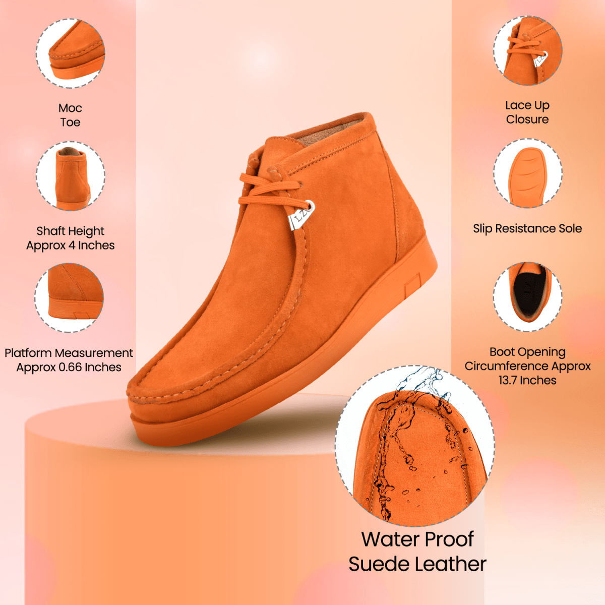 Hamara Joe Colorado Suede Leather Chukka Casual Boots For Men Shoes by Libertyzeno – Don't Panic Shoes