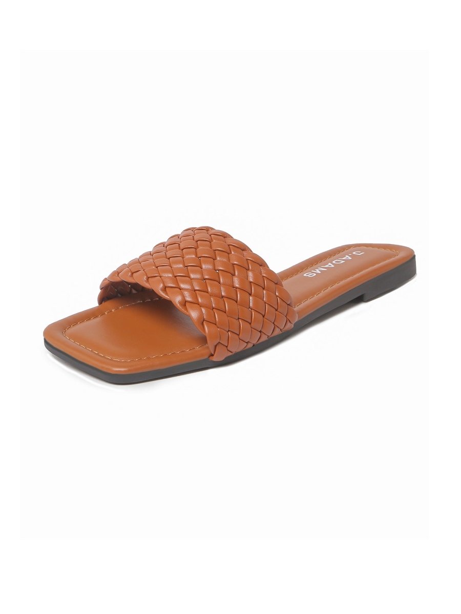 Hannah | Caramel Sandals by J.Adams – Don't Panic Shoes