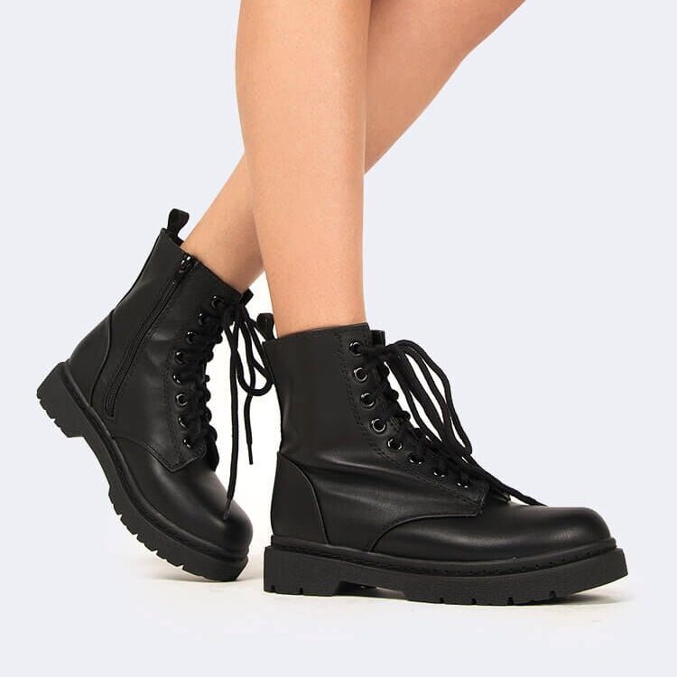 Harley | Black Boots by J.Adams – Don't Panic Shoes