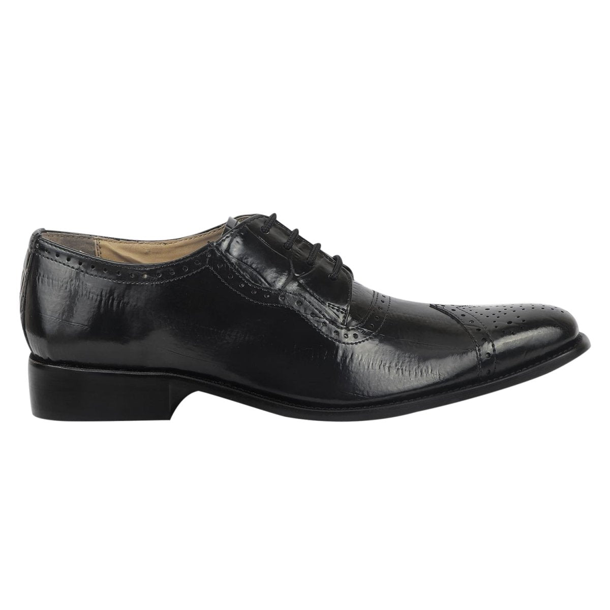 Henley Genuine Leather Oxford Style Brogue Dress Shoes Shoes by Libertyzeno – Don't Panic Shoes
