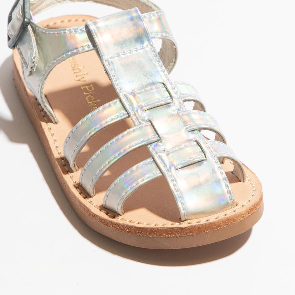Holographic Bixby Bixby Sandal by Freshly Picked – Don't Panic Shoes