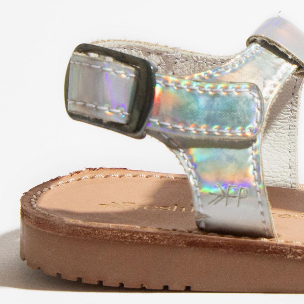 Holographic Malibu Malibu Sandal by Freshly Picked – Don't Panic Shoes