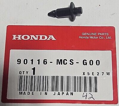 Honda Push Rivet Oem Fastener For Honda Vehicles Vegan Hardware by Howling Moto – Don't Panic Shoes