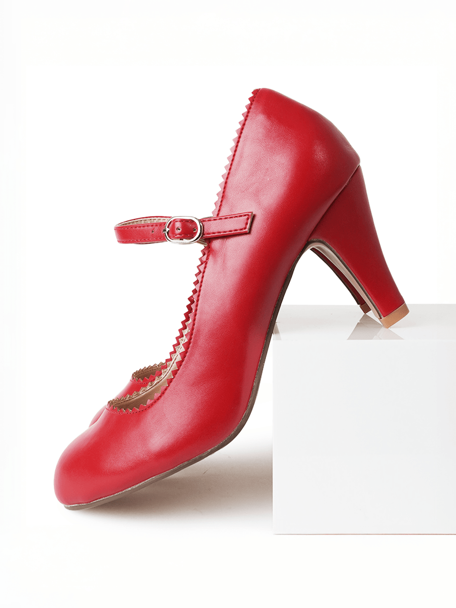 Honey | Red Heels by J.Adams – Don't Panic Shoes