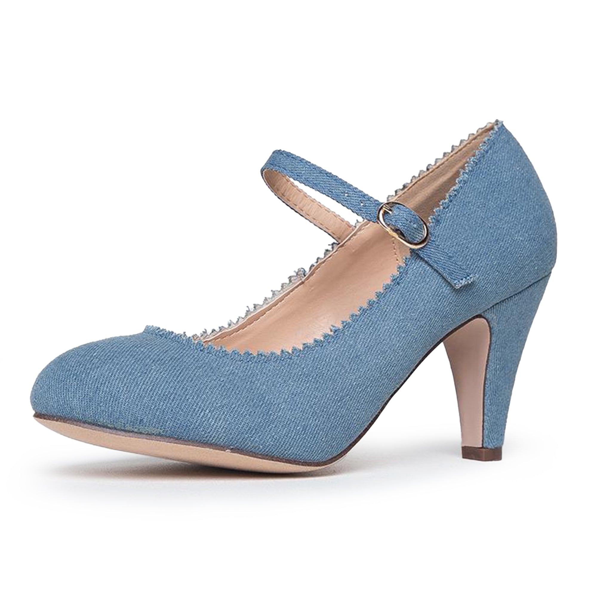J Adams Shoes Women's Honey | Denim