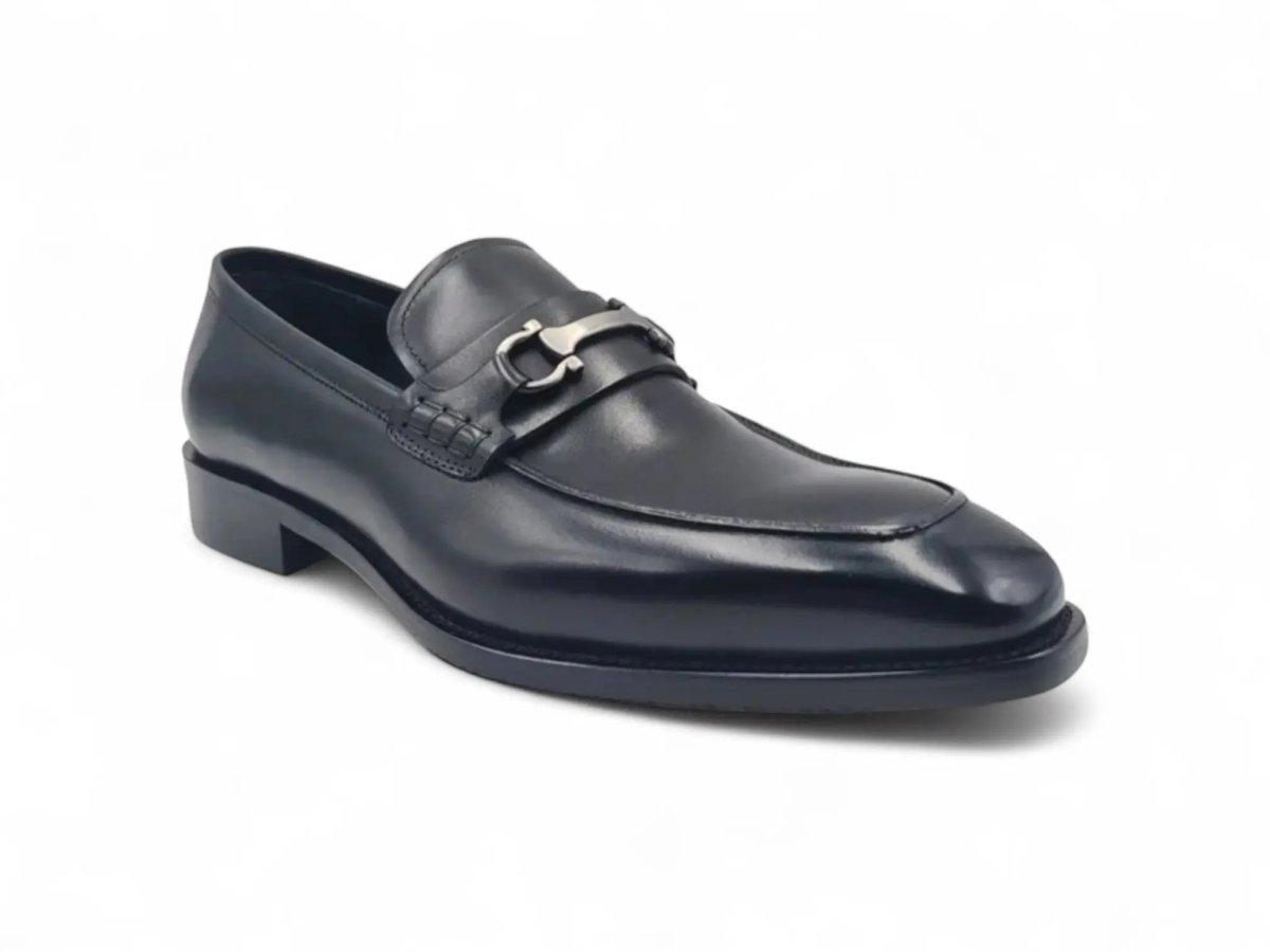 Horsebit Buckle Loafer Calf Leather Timeless Ks509 - 38 Shoes by Carrucci Shoes – Don't Panic Shoes